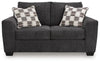 Loreo sofa set;Ebony