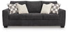 Loreo Sofa;Ebony