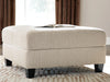 Steelwater Retreat Oversized Accent Ottoman;steelwater
