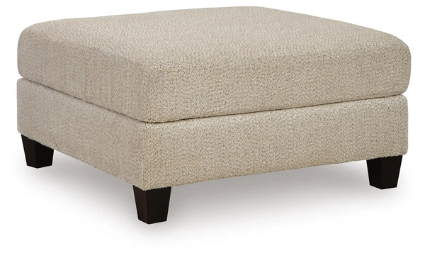 Steelwater Retreat Oversized Accent Ottoman;steelwater
