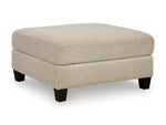 Steelwater Retreat Oversized Accent Ottoman;steelwater