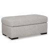 Evansley Ottoman;Pewter