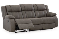 First Base Reclining Sofa - Ashley Furniture - Brunei
