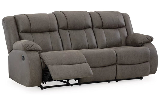 First Base Reclining Sofa - Ashley Furniture - Brunei