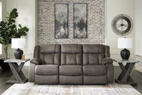 First Base Reclining Sofa - Ashley Furniture - Brunei