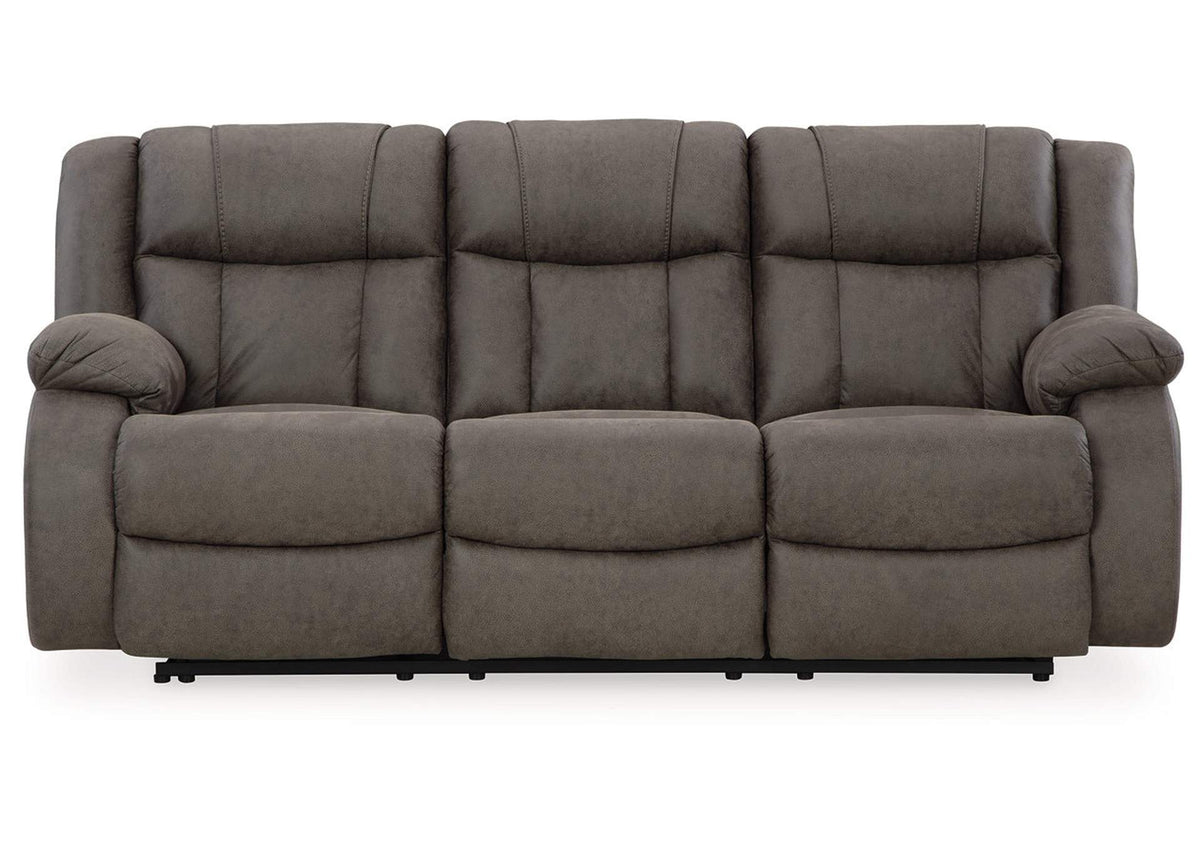 First Base Sofa, Loveseat, and Recliner;Gunmetal