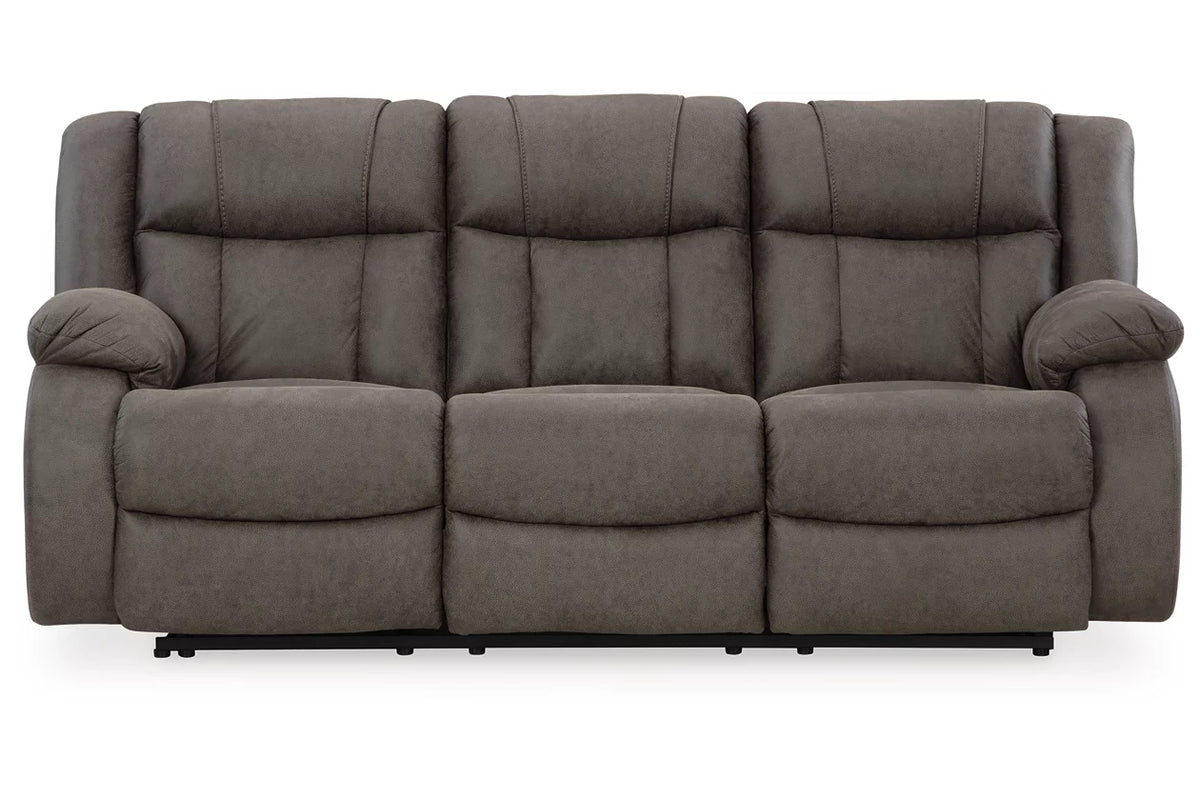 First Base Reclining Sofa - Ashley Furniture - Brunei