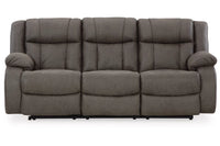 First Base Reclining Sofa - Ashley Furniture - Brunei