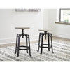Lesterton Adjustable Height Stool (Set of Two)