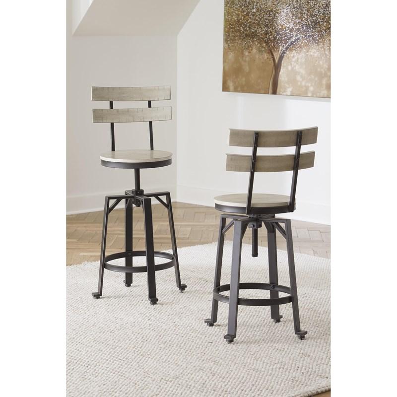Karisslyn Adjustable Height Barstool (Set of Two)