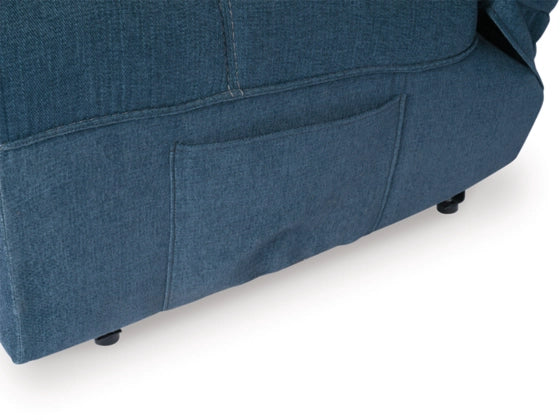 Burlyton Zero Wall Power Recliner;Ink