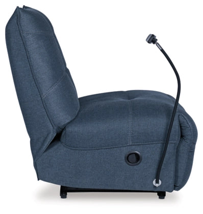 Burlyton Zero Wall Recliner;Ink