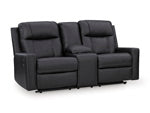 Mackmenville Reclining Loveseat with Console