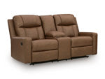 Mackmenville Reclining Loveseat with Console