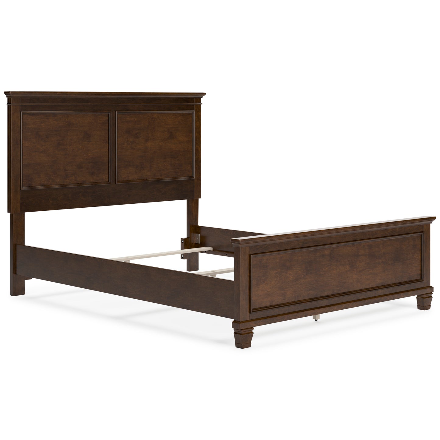 Danabrin Queen Panel Bed;Brown
