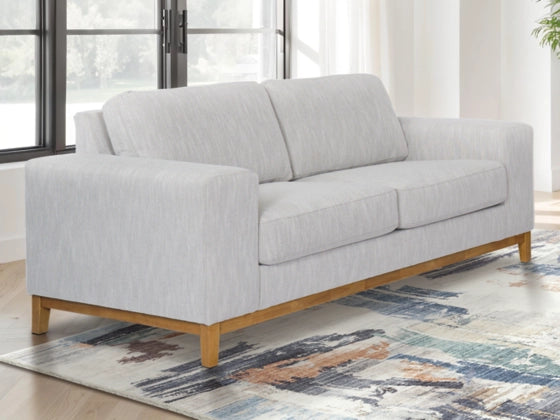 Leamea Loveseat;Fog