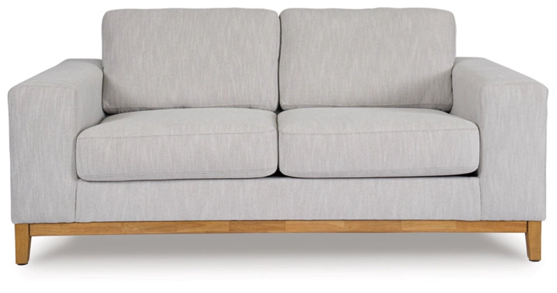 Leamea Loveseat;Fog