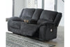 Draycoll Power Reclining Loveseat with Console