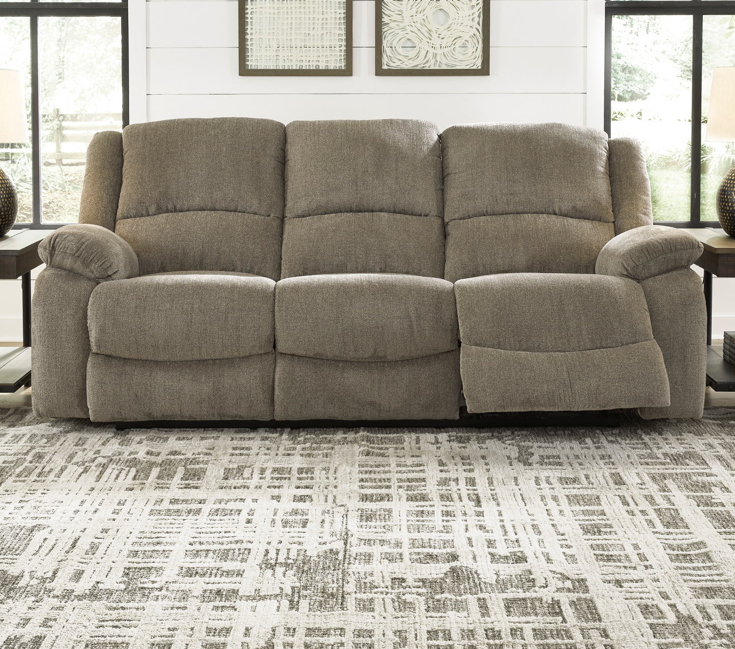 Draycoll Reclining Sofa - Ashley Furniture - Brunei