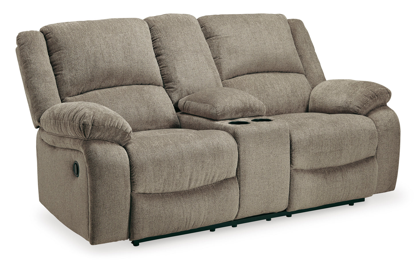 Draycoll Power Reclining Loveseat with Console - Ashley Furniture - Brunei
