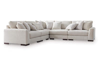 Cavella 5-Piece Sectional;Pebble