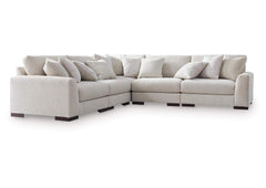 Cavella 5-Piece Sectional;Pebble