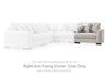 Cavella 5-Piece Sectional;Pebble