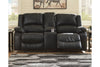 Calderwell Reclining Loveseat with Console
