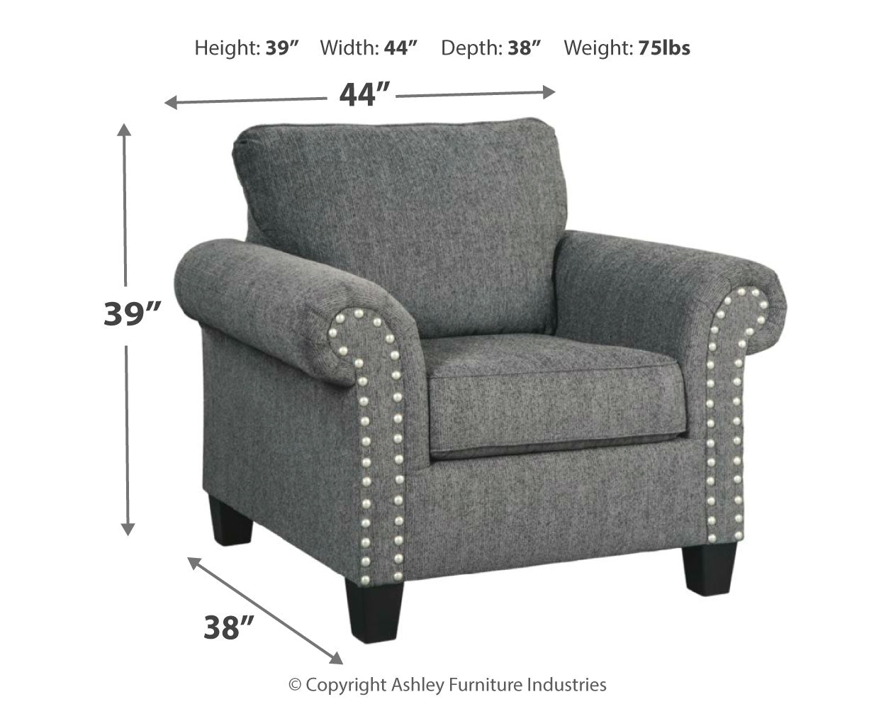 Agleno Chair - Ashley Furniture - Brunei