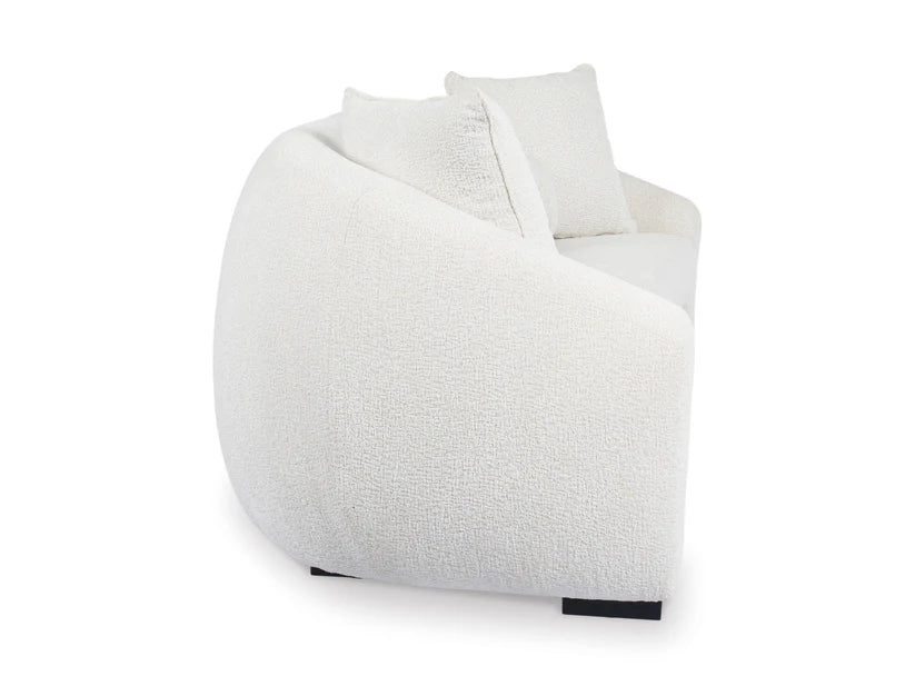 Wateron Sofa and Loveseat;Vanilla