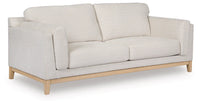 Jojanna Sofa and Loveseat;Birch