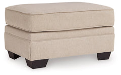 Belcaro Place Ottoman;Jute