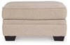 Belcaro Place Ottoman;Jute
