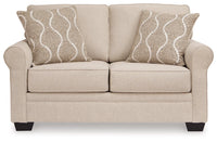 Belcaro Place Loveseat;Jute