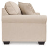 Belcaro Place Loveseat;Jute