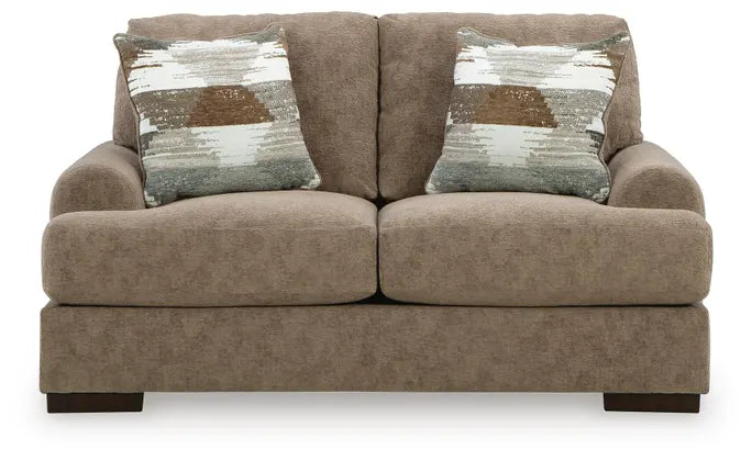 Nolenburg Loveseat;Pecan