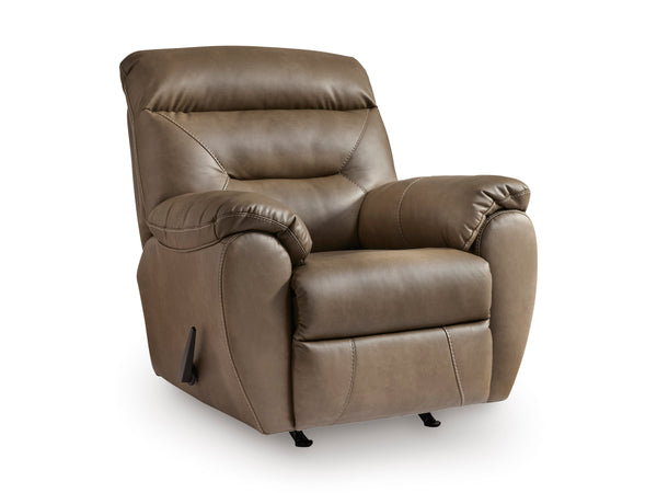 Pittsman Recliner;Biscotti