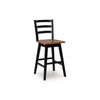 Wildenauer Tall Swivel Barstool;Black