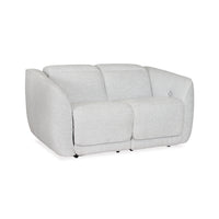 Wiselowe PWR REC Loveseat/ADJ Headrest;Snow