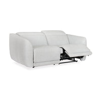 Wiselowe 2 Seat Reclining Sofa; Snow
