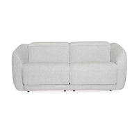 Wiselowe 2 Seat Reclining Sofa; Snow