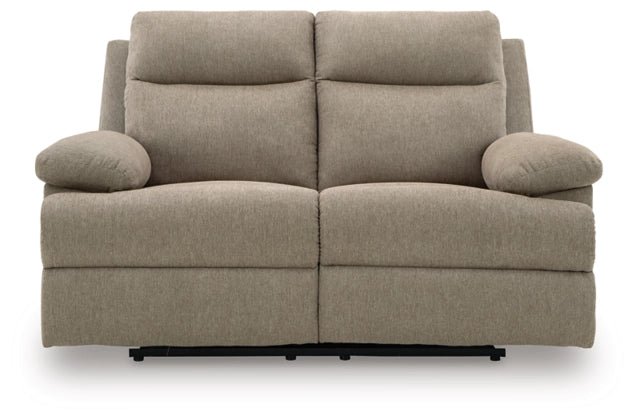 Tarrant Reclining Loveseat;Mocha