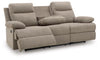 Tarrant Recliner Sofa Set;Mocha