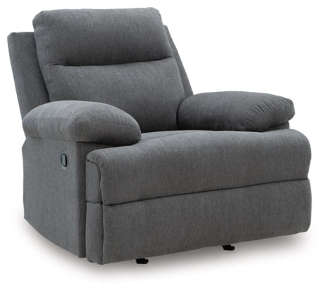 Tarrant Recliner Sofa Set;Charcoal