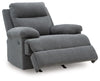 Tarrant Rocker Recliner;Charcoal