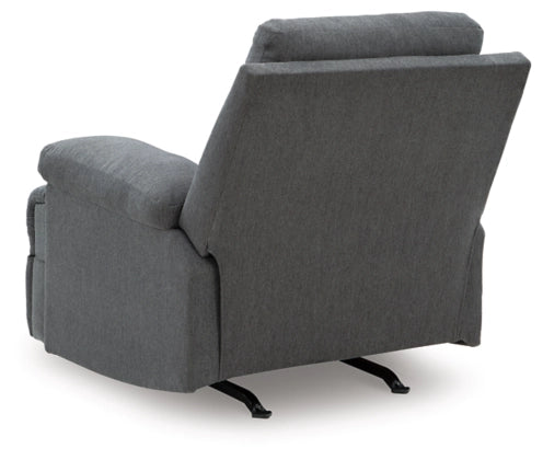 Tarrant Rocker Recliner;Charcoal