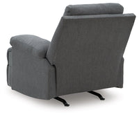 Tarrant Rocker Recliner;Charcoal