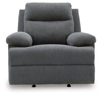 Tarrant Rocker Recliner;Charcoal