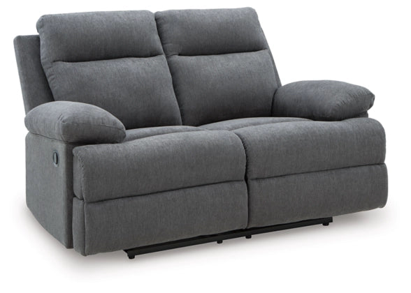 Tarrant Recliner Sofa Set;Charcoal