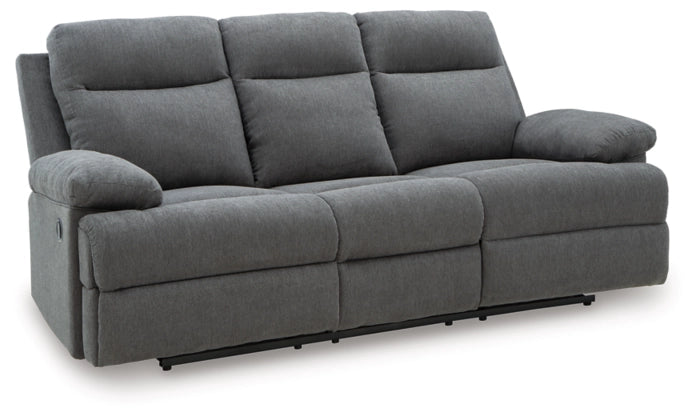 Tarrant Recliner Sofa Set;Charcoal
